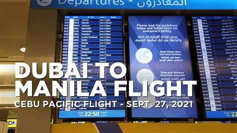 dubai to cebu direct flight